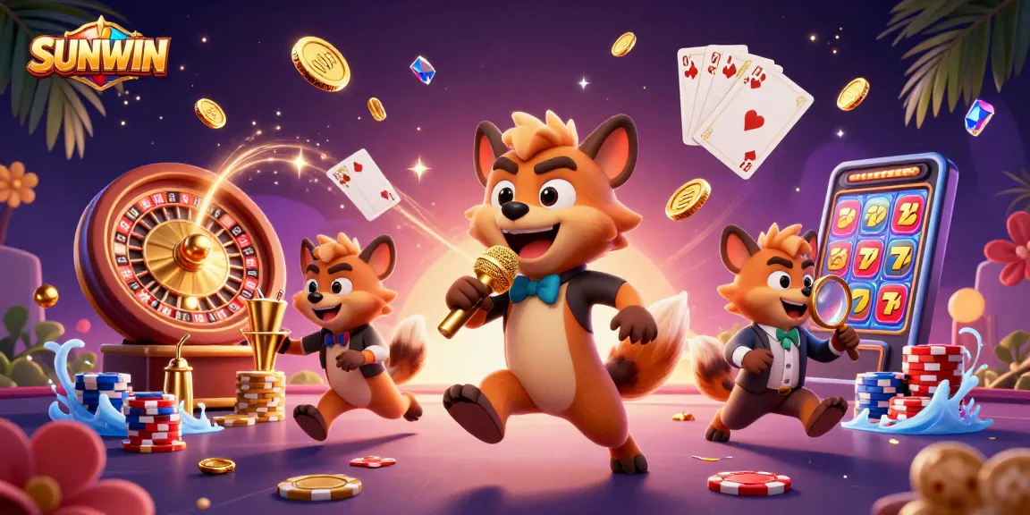 SUNWIN hyena pack running a comedy casino club with thrilling gaming elements