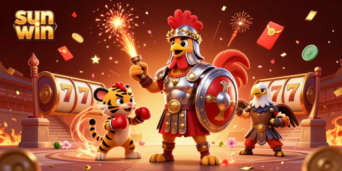 Experience thrilling gameplay on sun win with exhilarating spinning reels and vibrant casino elements.